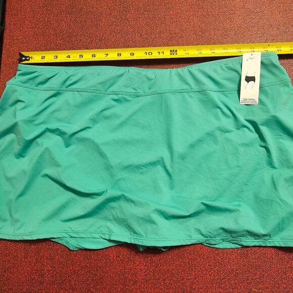 Jantzen Turquoise Womens Tummy Control Swim Skirt Size 20W Poolside Beach Resort - Picture 7 of 8